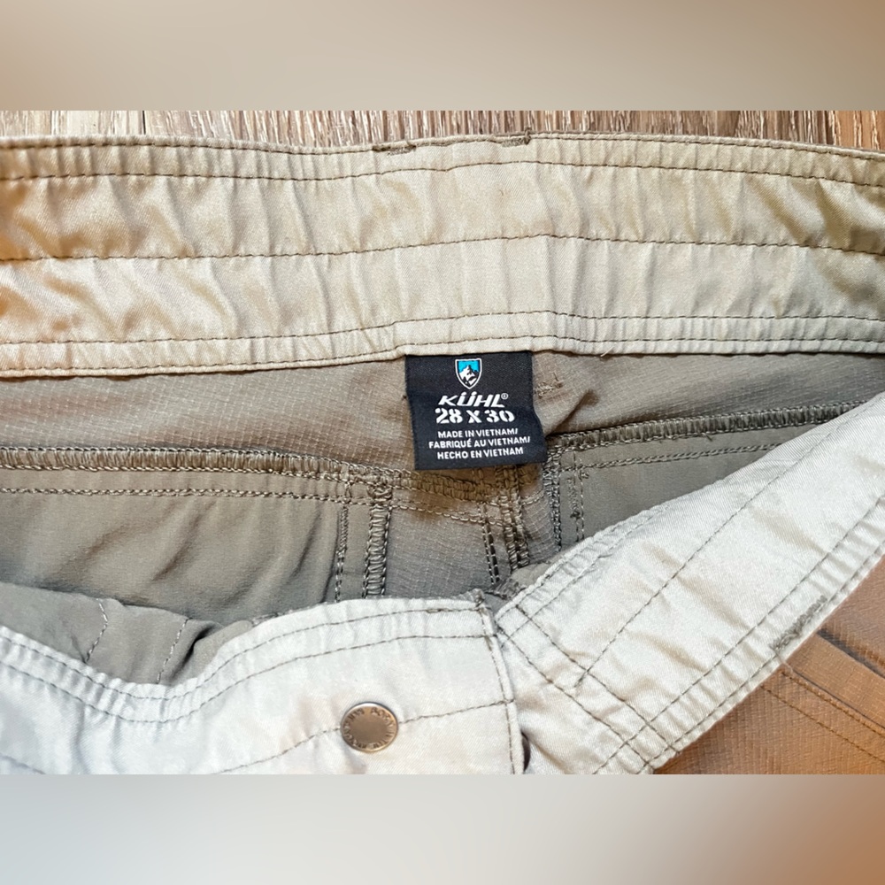 Kuhl Earthy Light Gray/Khaki Pants, 28x30 - Picture 5 of 5